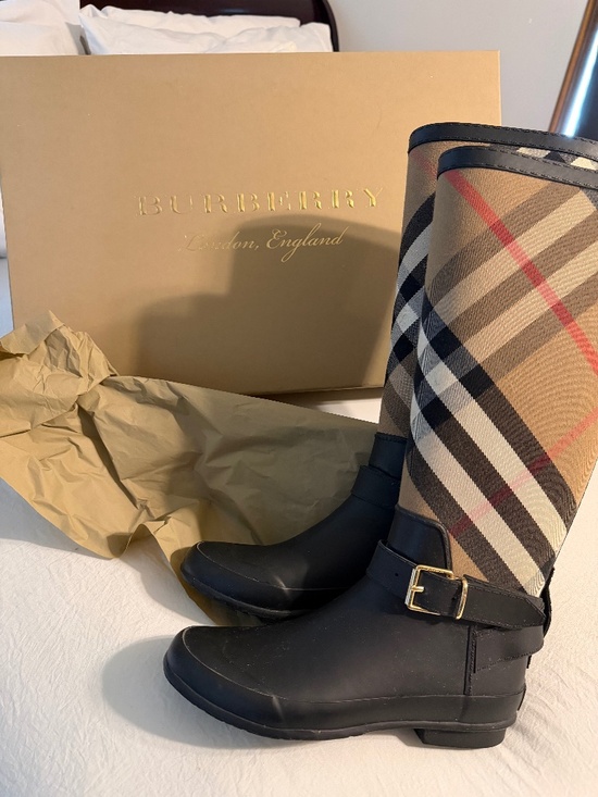 Burberry Shoes - Burberry Rubber Boots